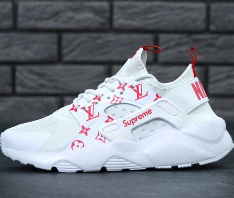 nike huarache x supreme x louis vuitton fake|louis vuitton supreme box logo.